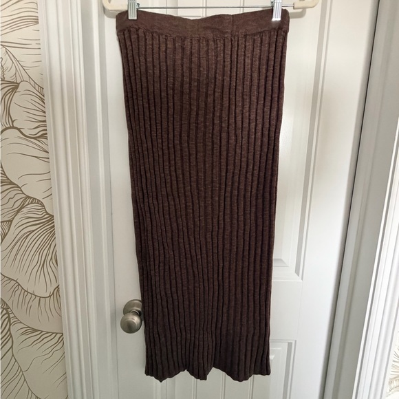 Free People Veda Sweater Co-Ord Set in Brown size Small NWT - Picture 9 of 13